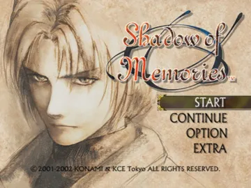 Shadow of Memories (Europe) screen shot title